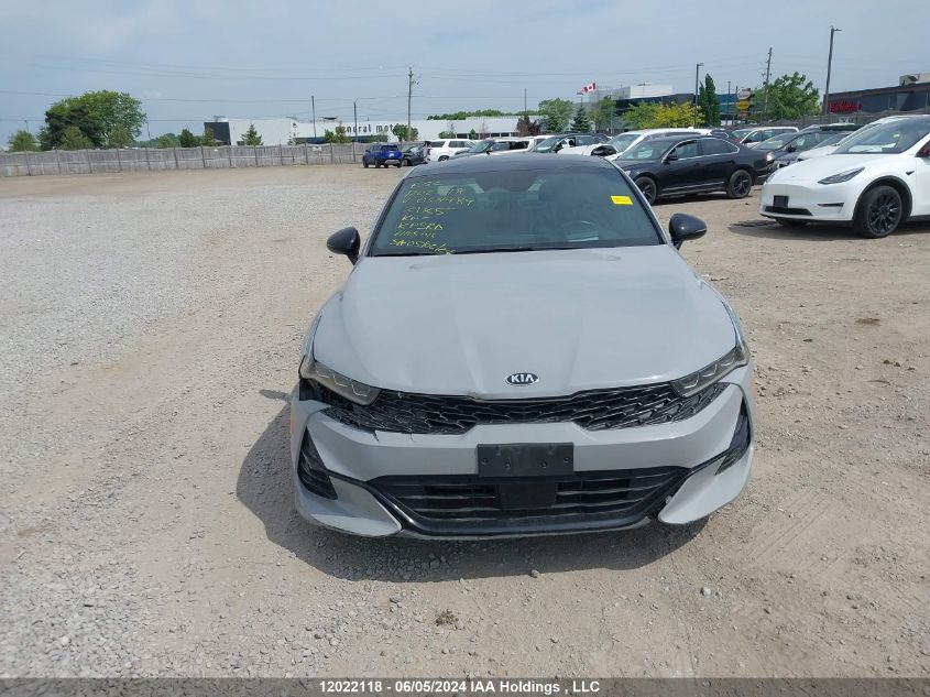 2021 Kia K5 Gt VIN: 5XXG44J83MG054489 Lot: 12022118