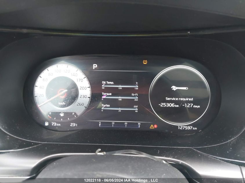 2021 Kia K5 Gt VIN: 5XXG44J83MG054489 Lot: 12022118