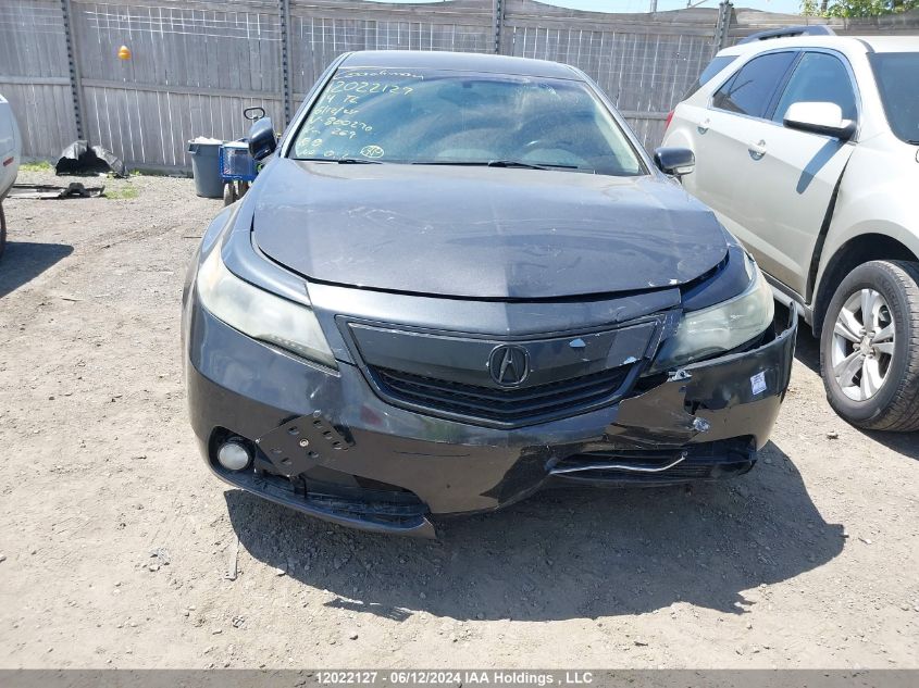 2014 Acura Tl VIN: 19UUA8F25EA800270 Lot: 12022127