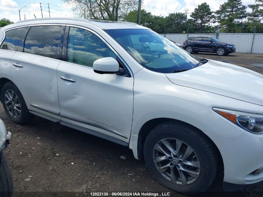 2013 Infiniti Jx35 VIN: 5N1AL0MM3DC346939 Lot: 12022130