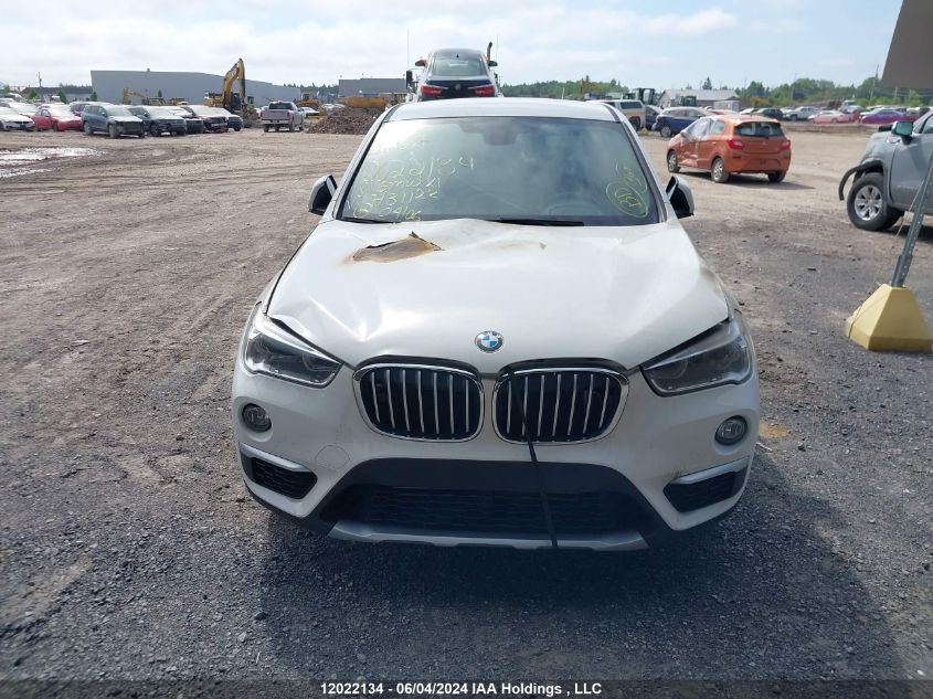 2018 BMW X1 VIN: WBXHT3C38J3H31122 Lot: 12022134