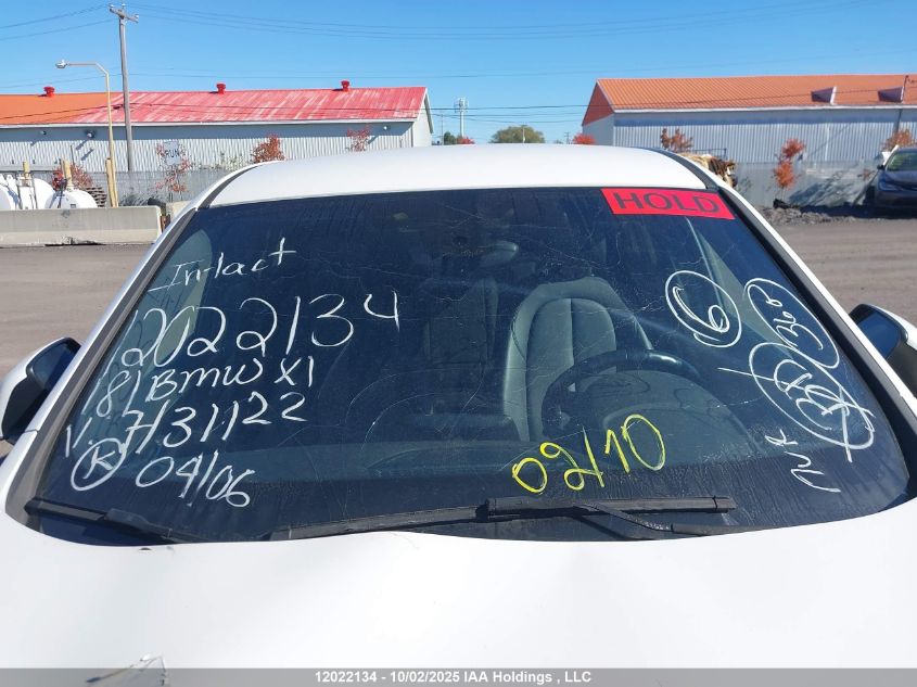2018 BMW X1 VIN: WBXHT3C38J3H31122 Lot: 12022134