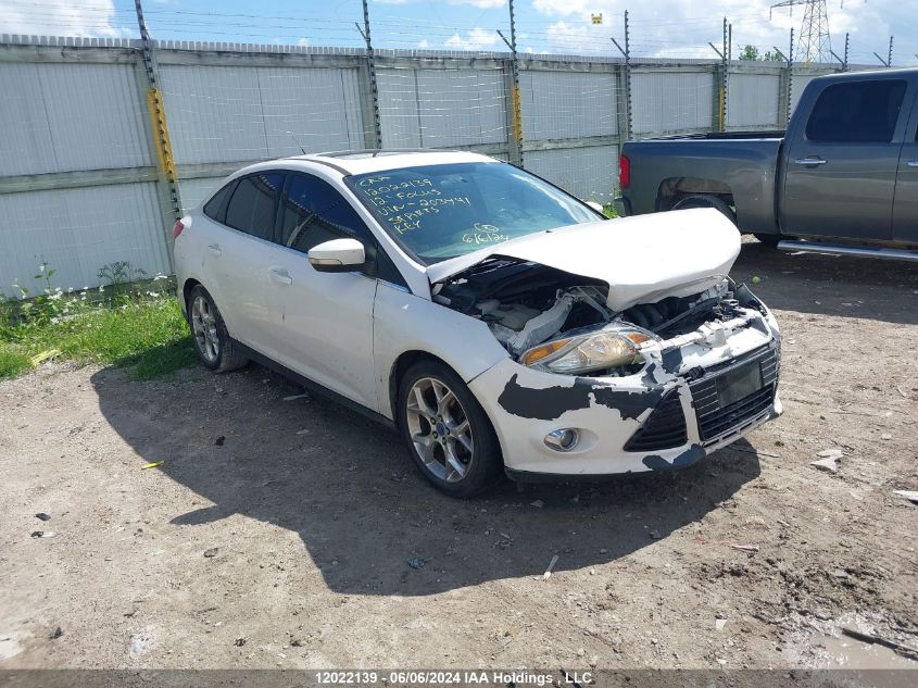 2012 Ford Focus Sel VIN: 1FAHP3H24CL203441 Lot: 12022139