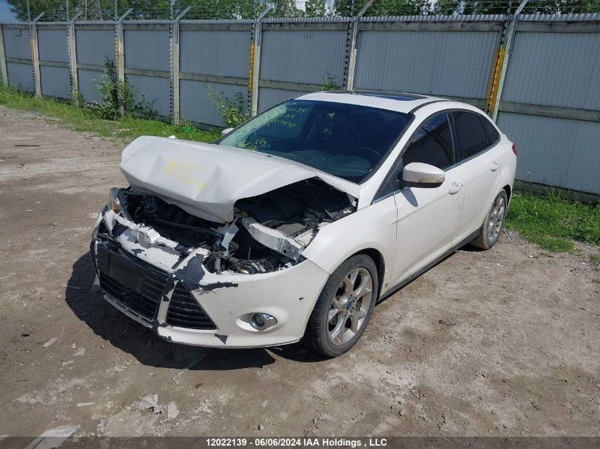 2012 Ford Focus Sel VIN: 1FAHP3H24CL203441 Lot: 12022139