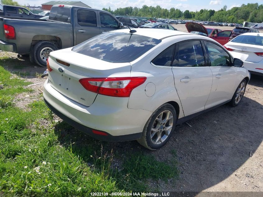 2012 Ford Focus Sel VIN: 1FAHP3H24CL203441 Lot: 12022139