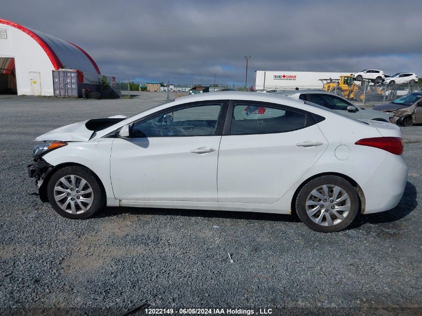 2013 Hyundai Elantra Gl VIN: 5NPDH4AE1DH162532 Lot: 12022149