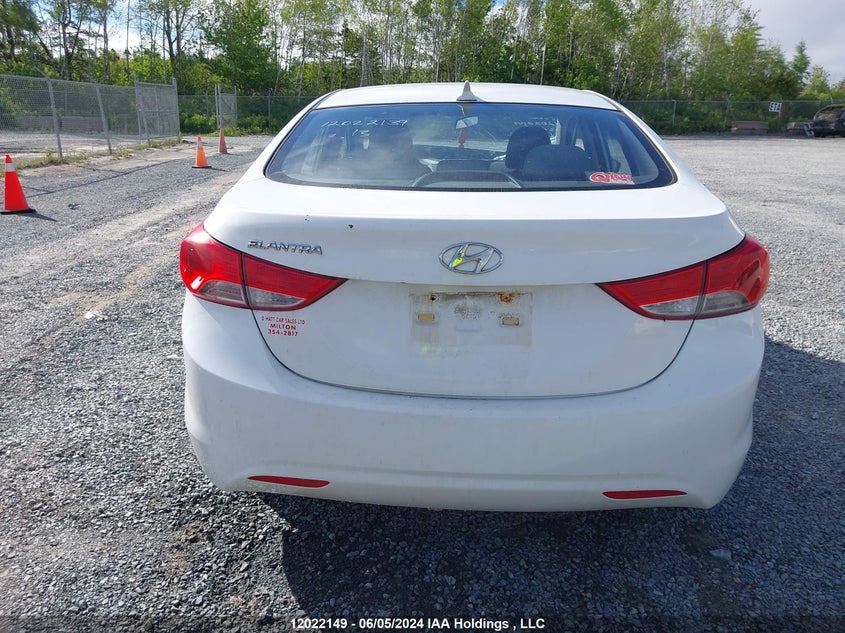 2013 Hyundai Elantra Gl VIN: 5NPDH4AE1DH162532 Lot: 12022149