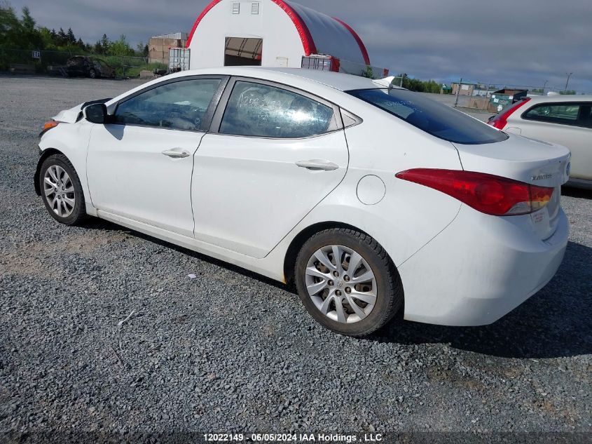 2013 Hyundai Elantra Gl VIN: 5NPDH4AE1DH162532 Lot: 12022149