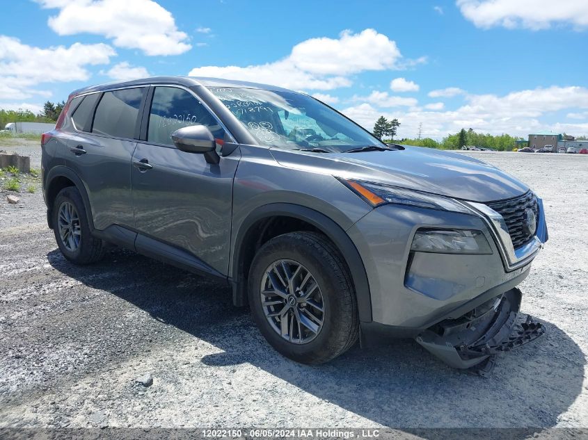 2022 Nissan Rogue VIN: 5N1AT3AB6NC713791 Lot: 12022150