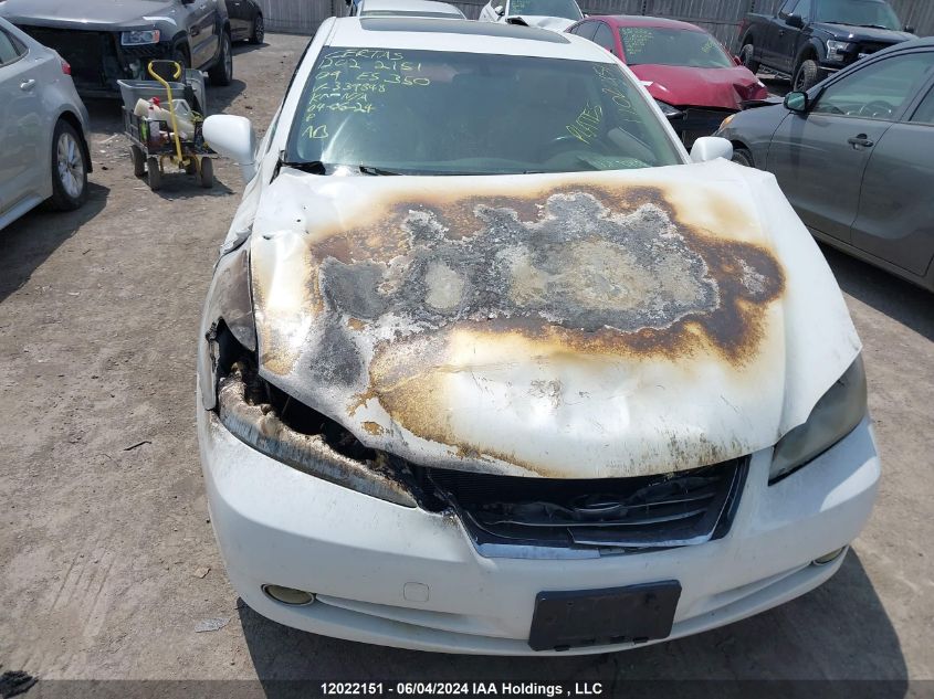 2009 Lexus Es 350 350 VIN: JTHBJ46G892339848 Lot: 12022151