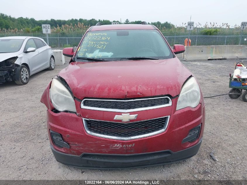 2014 Chevrolet Equinox VIN: 2GNFLBE33E6247521 Lot: 12022164