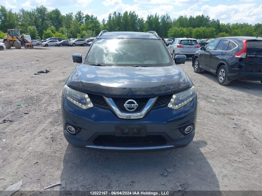 2016 Nissan Rogue VIN: 5N1AT2MV0GC896544 Lot: 12022167