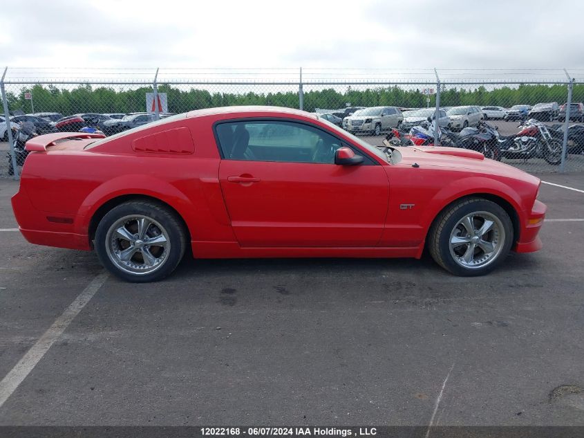 2007 Ford Mustang VIN: 1ZVHT82H675313074 Lot: 12022168