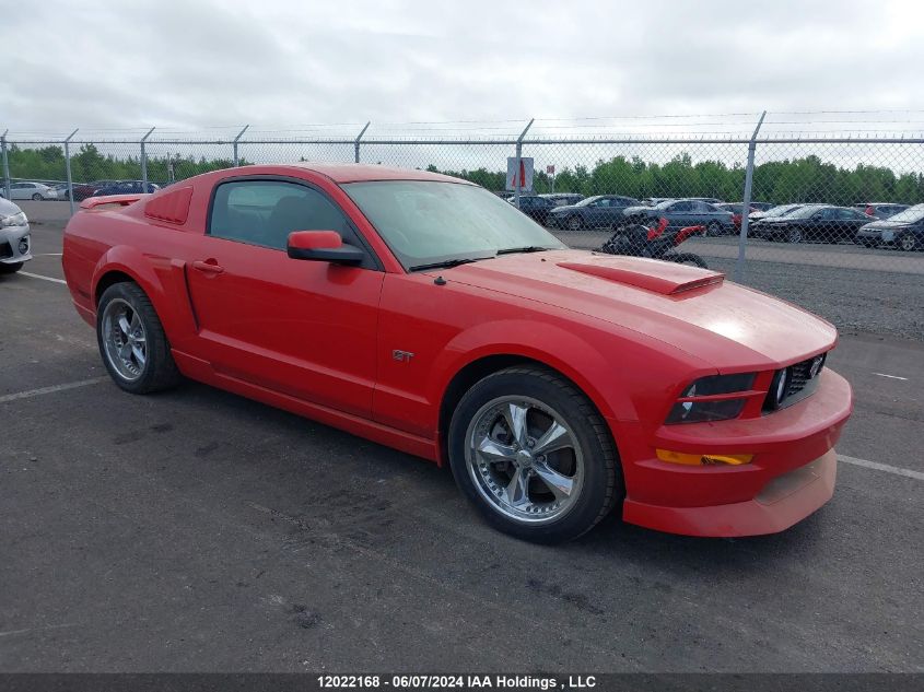 2007 Ford Mustang VIN: 1ZVHT82H675313074 Lot: 12022168