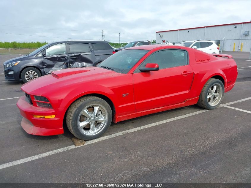 2007 Ford Mustang VIN: 1ZVHT82H675313074 Lot: 12022168