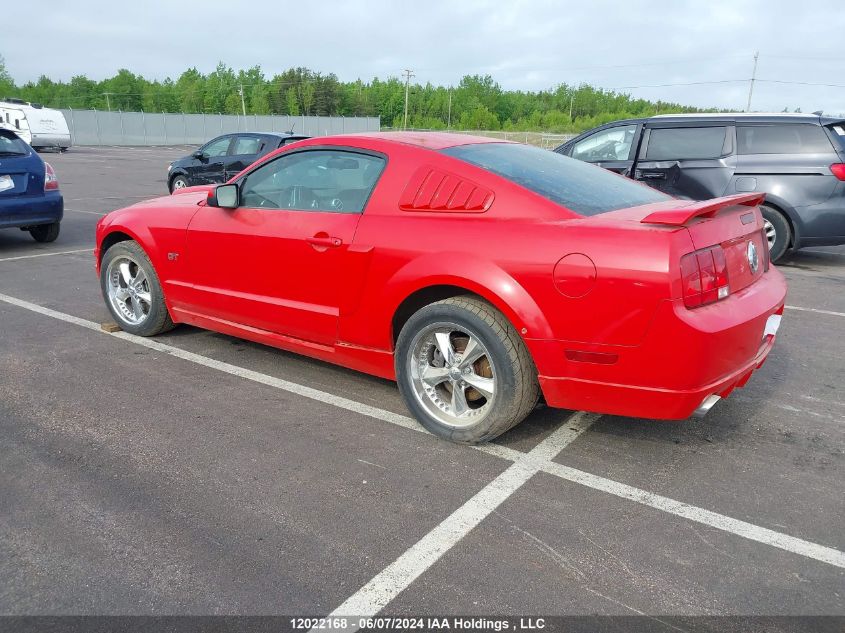 2007 Ford Mustang VIN: 1ZVHT82H675313074 Lot: 12022168