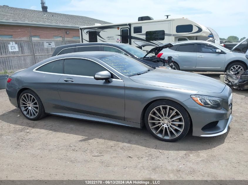 2016 Mercedes-Benz S-Class VIN: WDDXJ8FB5GA016546 Lot: 12022170