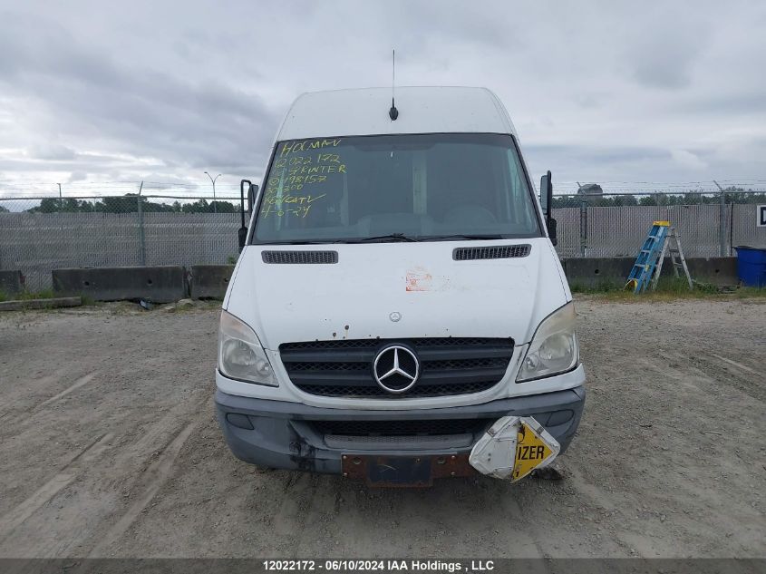 2010 Mercedes-Benz Sprinter 2500 VIN: WD3BE8CB5A5498457 Lot: 12022172