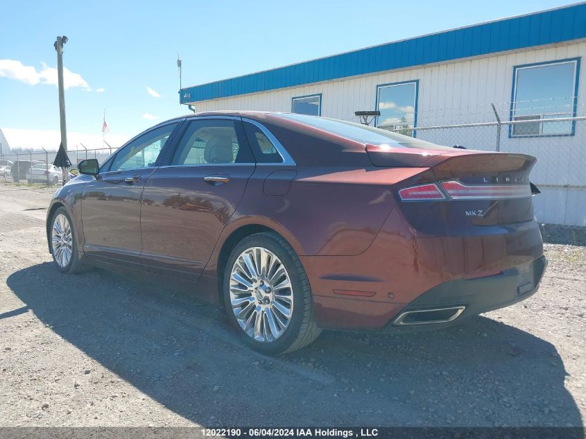 2015 Lincoln Mkz VIN: 3LN6L2JK0FR614791 Lot: 12022190