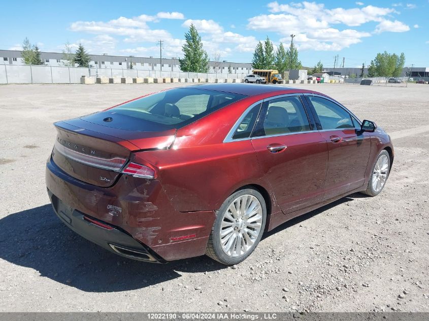 2015 Lincoln Mkz VIN: 3LN6L2JK0FR614791 Lot: 12022190