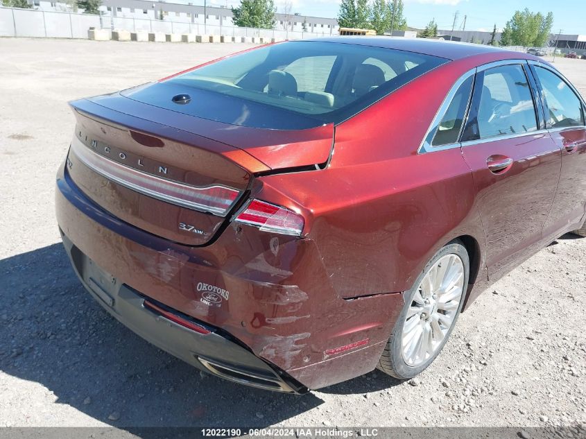 2015 Lincoln Mkz VIN: 3LN6L2JK0FR614791 Lot: 12022190