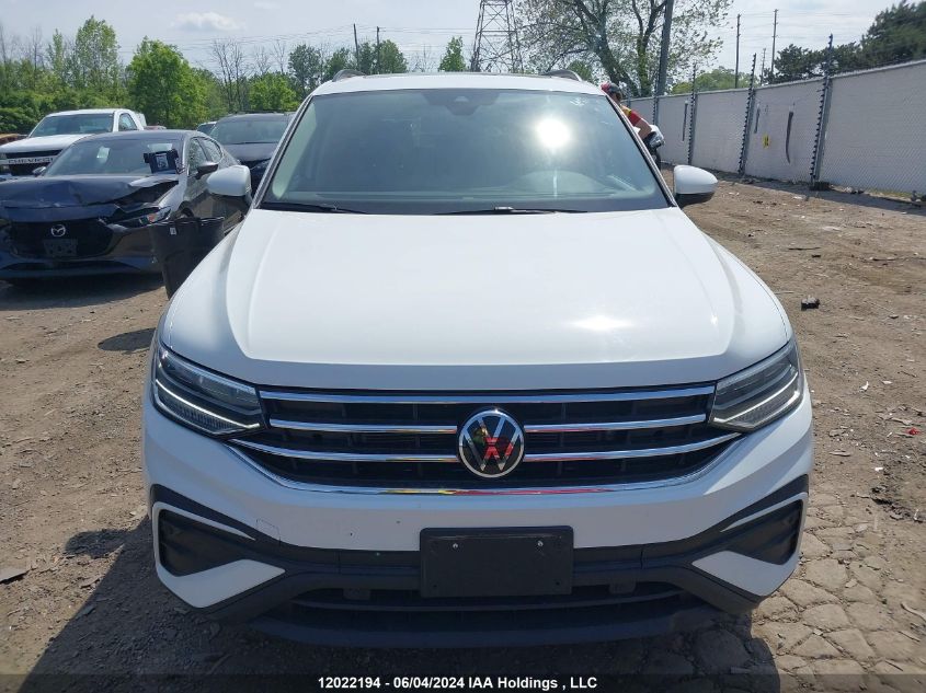 2023 Volkswagen Tiguan Se VIN: 3VVMB7AX3PM084842 Lot: 12022194