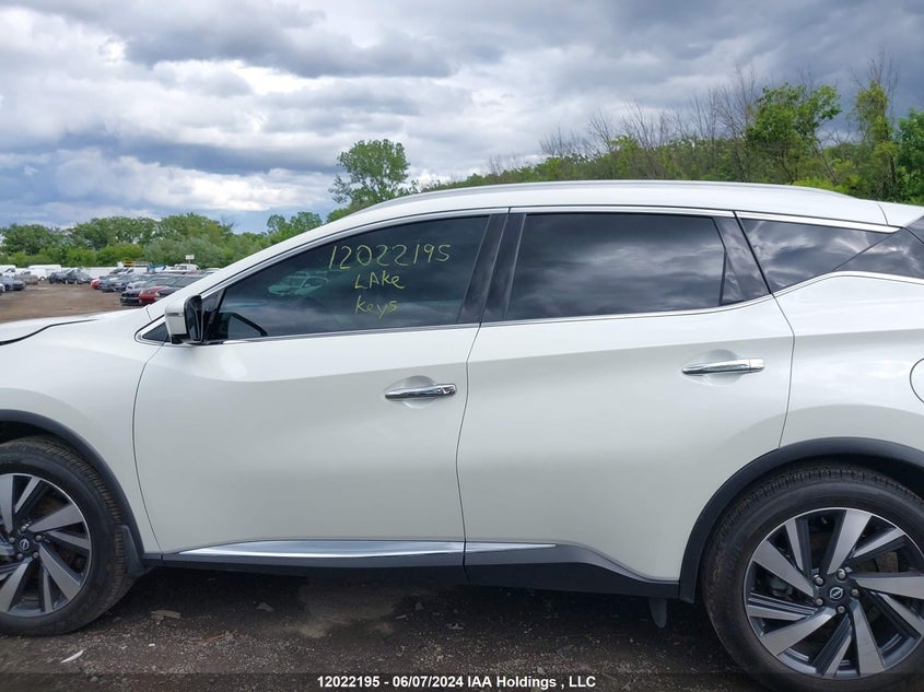 2023 Nissan Murano Sl VIN: 5N1AZ2CS9PC136943 Lot: 12022195