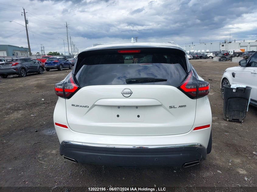 2023 Nissan Murano Sl VIN: 5N1AZ2CS9PC136943 Lot: 12022195