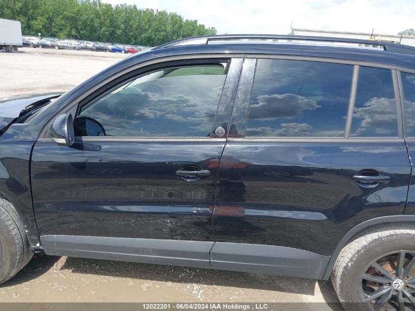 2017 Volkswagen Tiguan VIN: WVGNV7AX9HK034753 Lot: 12022201