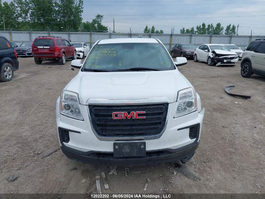 2017 GMC Terrain VIN: 2GKALMEK6H6347773 Lot: 12022202