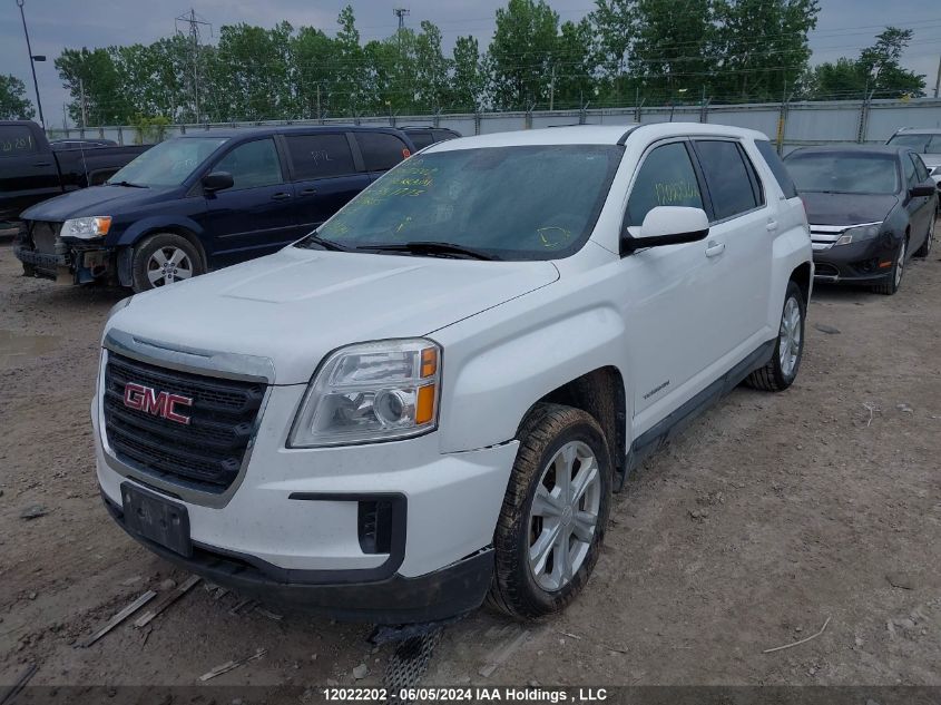 2017 GMC Terrain VIN: 2GKALMEK6H6347773 Lot: 12022202