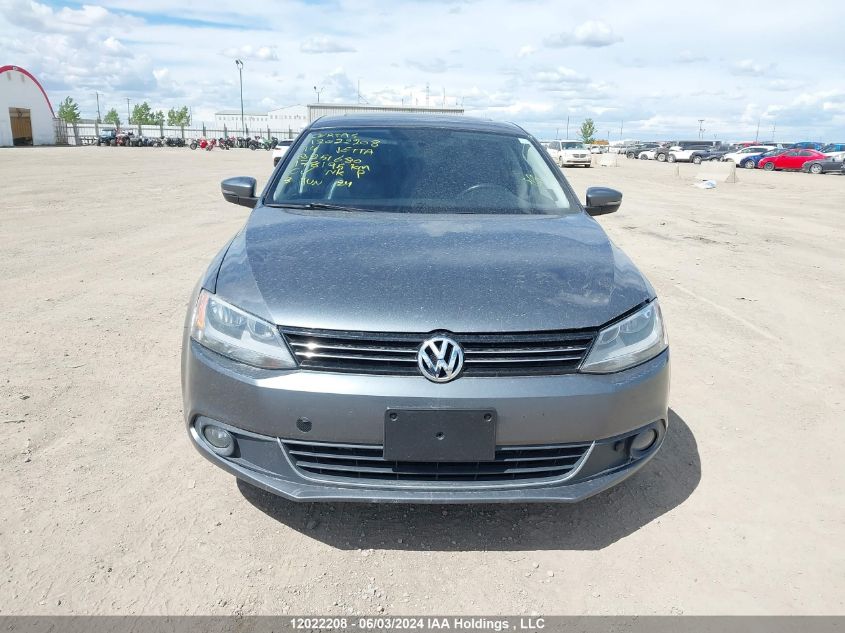 2014 Volkswagen Jetta Tdi VIN: 3VWLL7AJXEM251680 Lot: 12022208