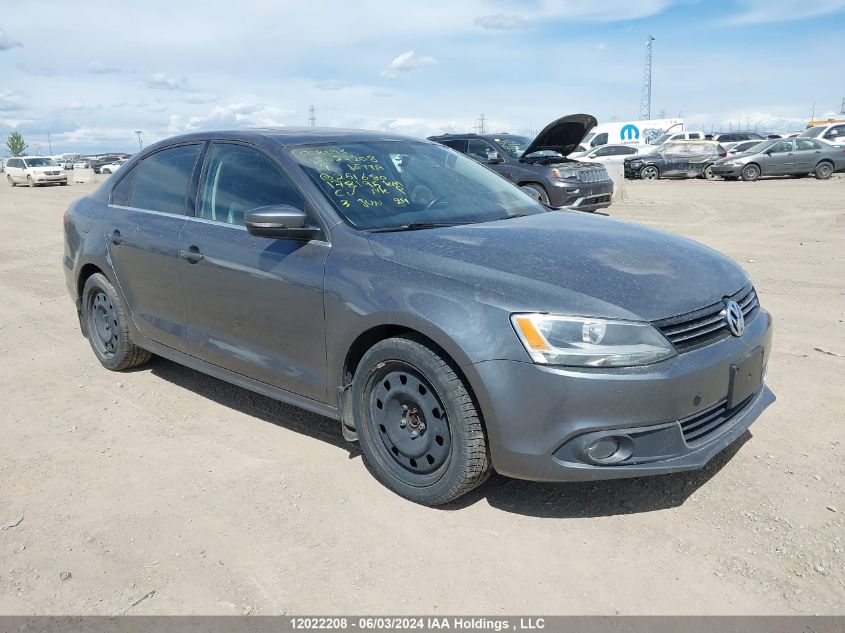 2014 Volkswagen Jetta Tdi VIN: 3VWLL7AJXEM251680 Lot: 12022208