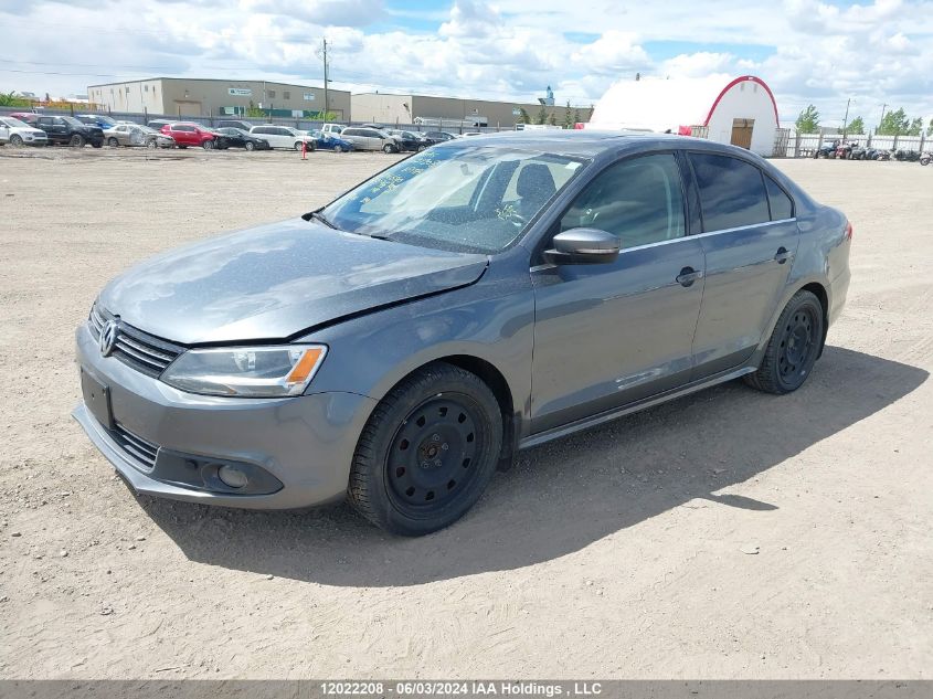 2014 Volkswagen Jetta Tdi VIN: 3VWLL7AJXEM251680 Lot: 12022208