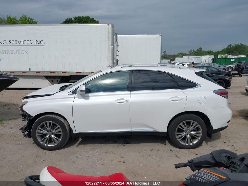 2014 Lexus Rx 350/Base/F Sport VIN: 2T2BK1BA0EC230967 Lot: 12022211