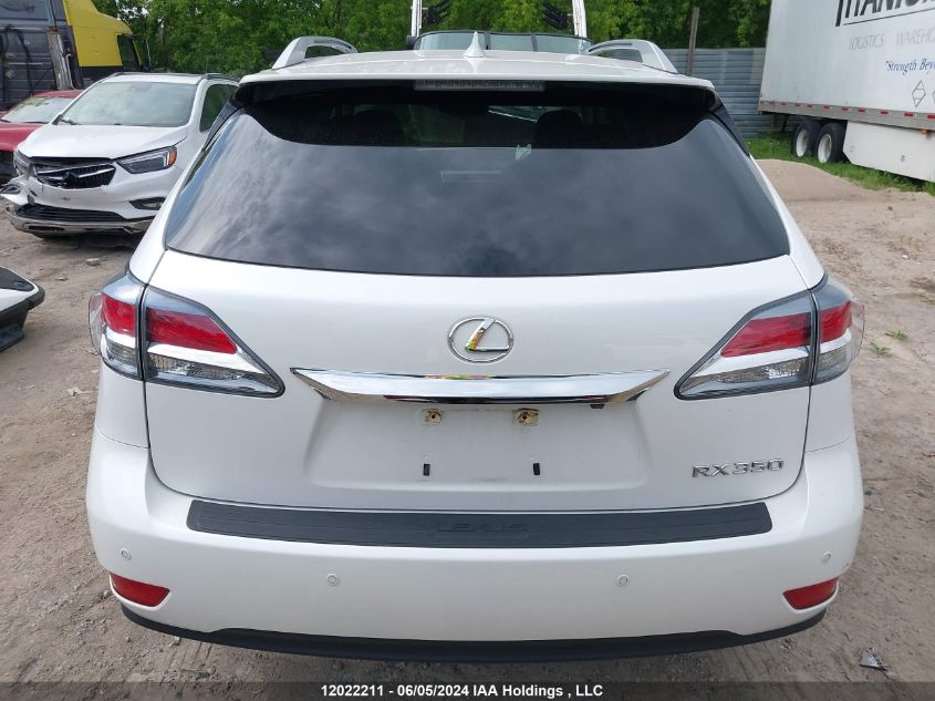 2014 Lexus Rx 350/Base/F Sport VIN: 2T2BK1BA0EC230967 Lot: 12022211