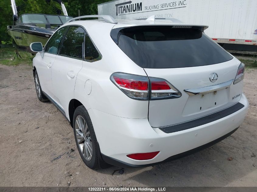 2014 Lexus Rx 350/Base/F Sport VIN: 2T2BK1BA0EC230967 Lot: 12022211