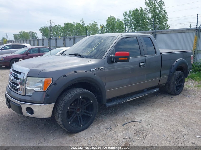 2009 Ford F150 Super Cab VIN: 1FTRX12889FB36012 Lot: 12022222