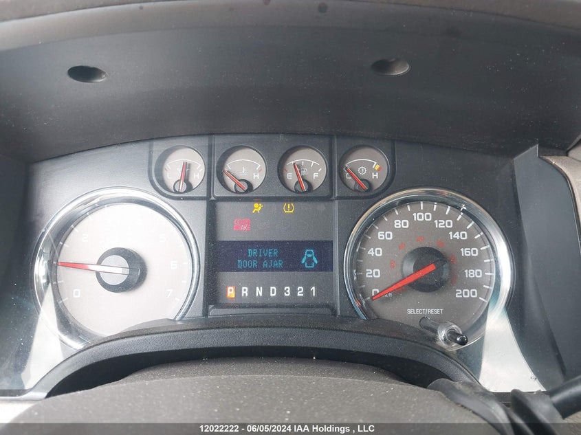 2009 Ford F150 Super Cab VIN: 1FTRX12889FB36012 Lot: 12022222