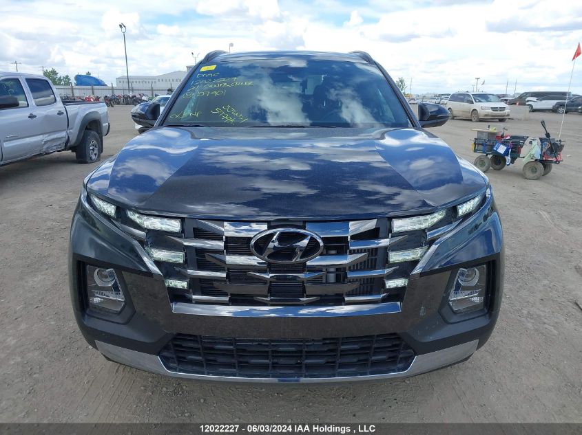 2024 Hyundai Santa Cruz Preferred VIN: 5NTJCDDFXRH107401 Lot: 12022227