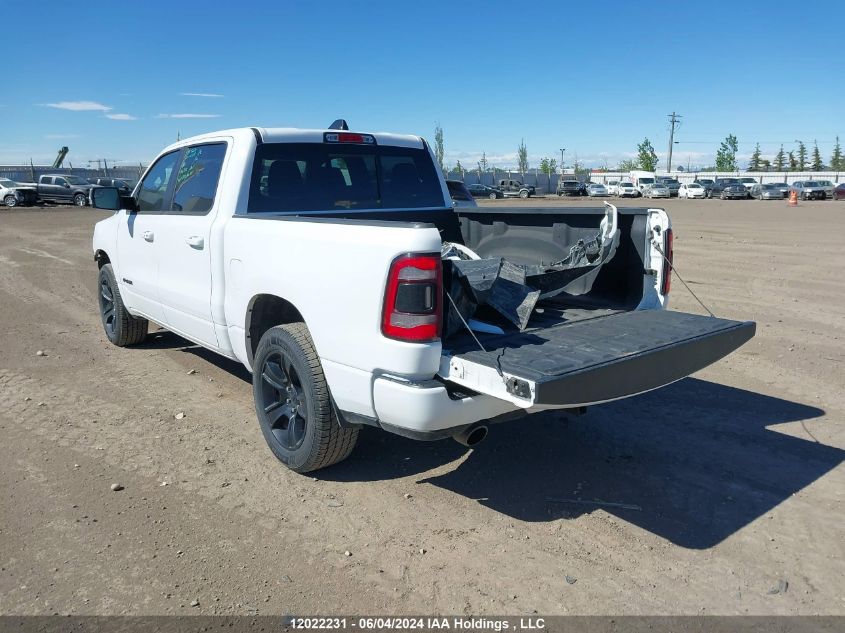 2022 Ram 1500 Sport VIN: 1C6SRFVT8NN299954 Lot: 12022231