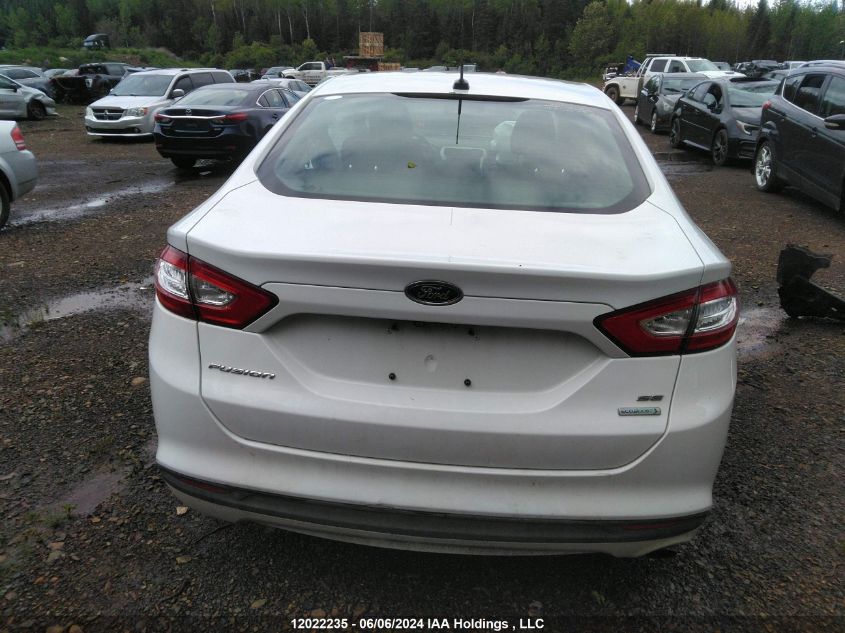 2014 Ford Fusion VIN: 3FA6P0HD3ER116836 Lot: 12022235