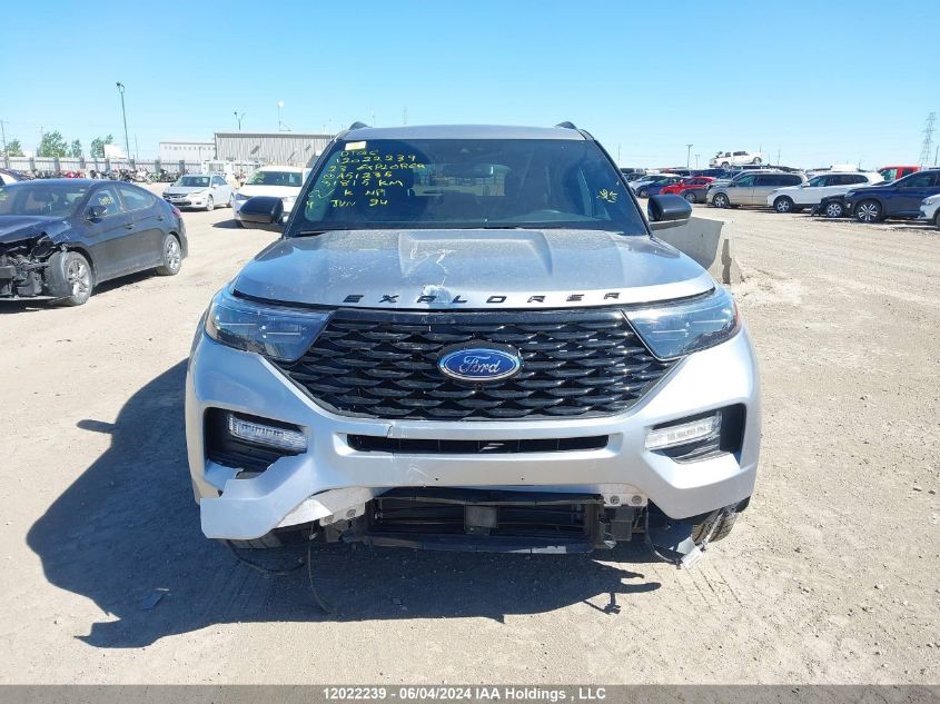 2023 Ford Explorer St-Line VIN: 1FMSK8KH3PGA51235 Lot: 12022239