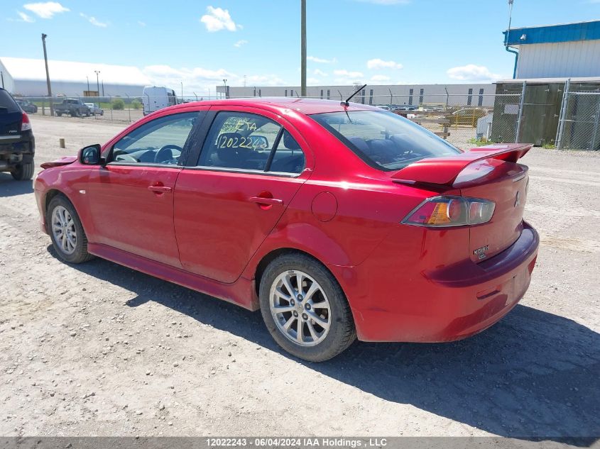 2014 Mitsubishi Lancer VIN: JA32V2FW8EU602774 Lot: 12022243