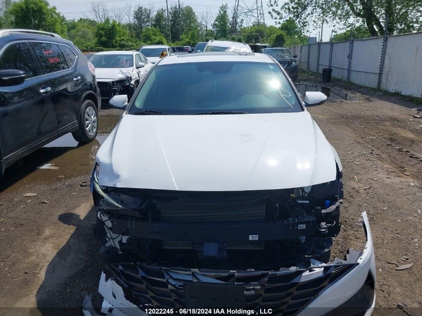 2022 Hyundai Elantra Sel VIN: KMHLN4AG3NU214381 Lot: 12022245