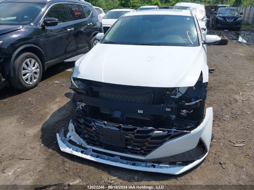 2022 Hyundai Elantra Sel VIN: KMHLN4AG3NU214381 Lot: 12022245