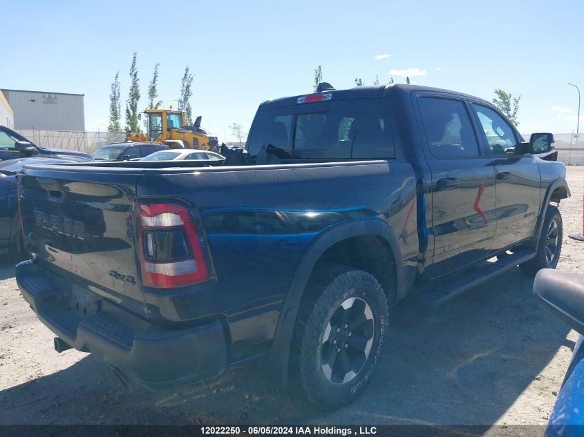 2022 Ram 1500 Rebel VIN: 1C6SRFLT8NN155968 Lot: 12022250