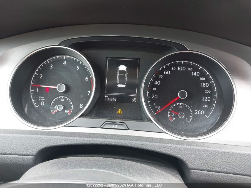 2016 Volkswagen Golf VIN: 3VW117AU1GM046050 Lot: 12022252