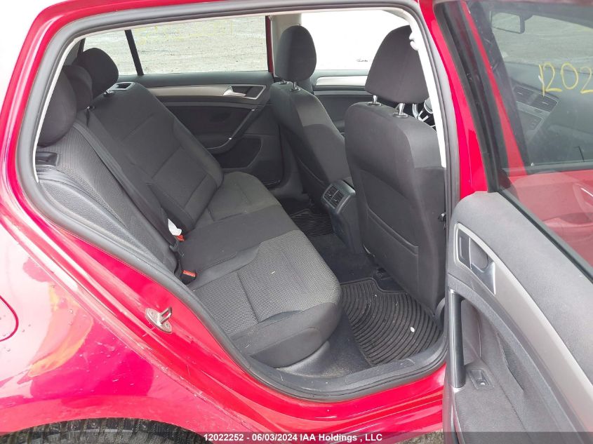 2016 Volkswagen Golf VIN: 3VW117AU1GM046050 Lot: 12022252