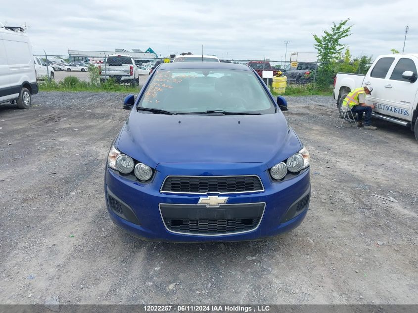 2014 Chevrolet Sonic VIN: 1G1JA5EHXE4180237 Lot: 12022257